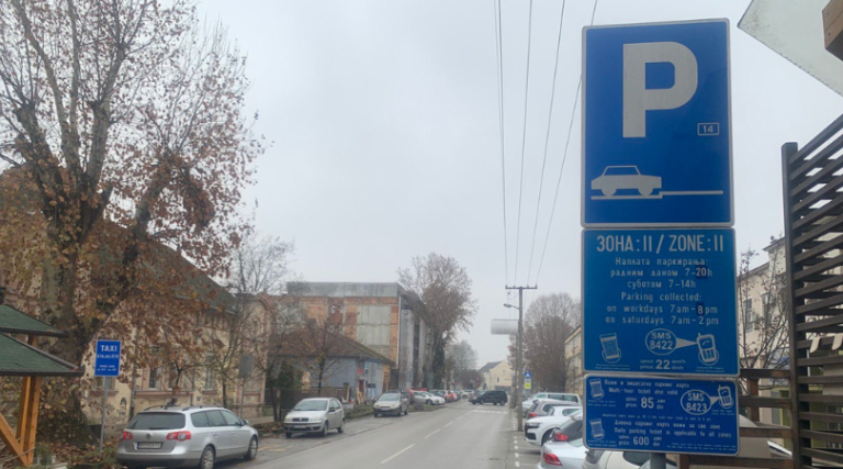 Обавештење о наплати паркинга у Бачкој Паланци